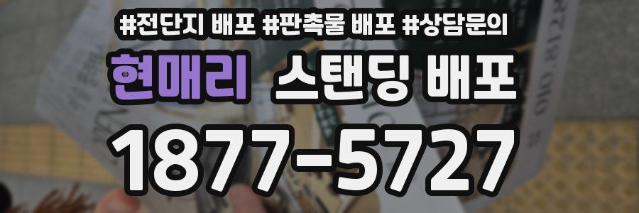 현매리 스탠딩 배포