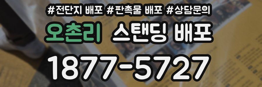 오촌리 스탠딩 배포