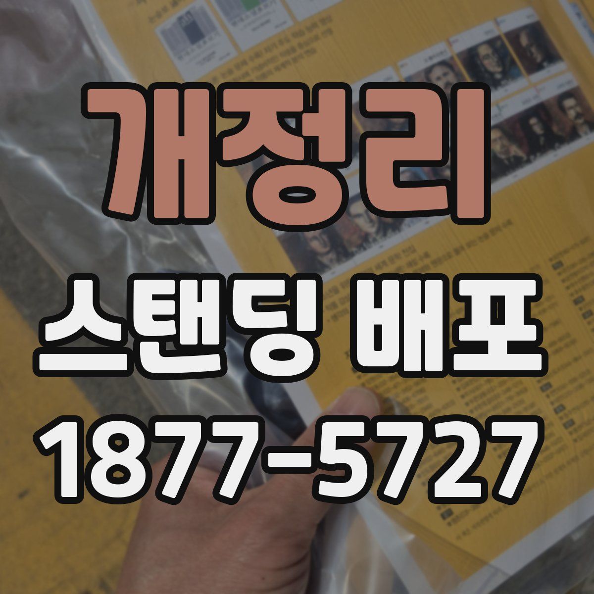 개정리 스탠딩 배포