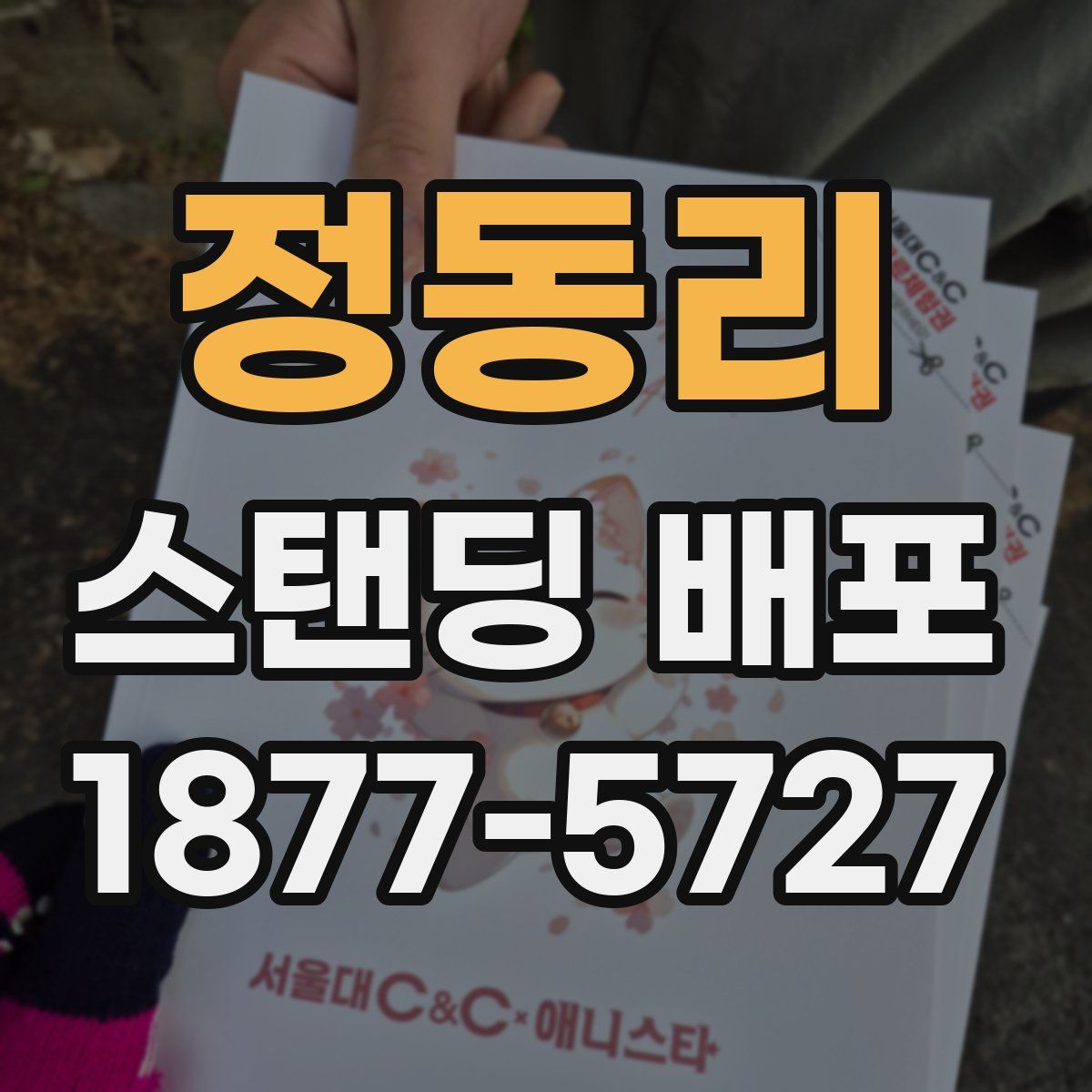 정동리 스탠딩 배포