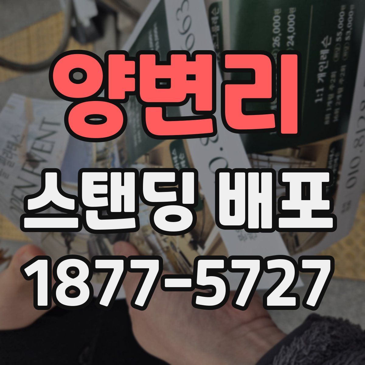 양변리 스탠딩 배포