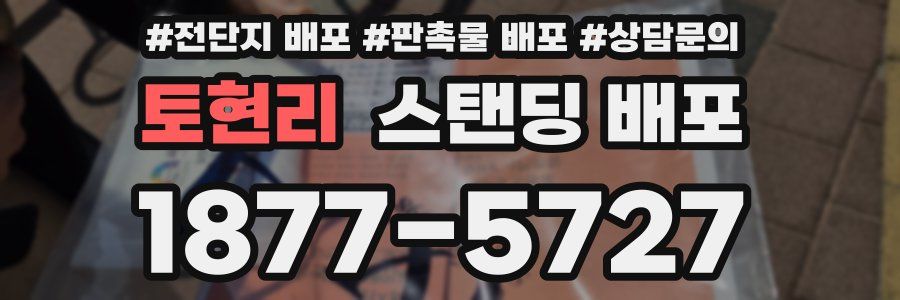 토현리 스탠딩 배포