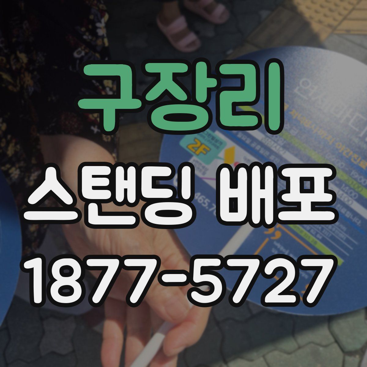 구장리 스탠딩 배포