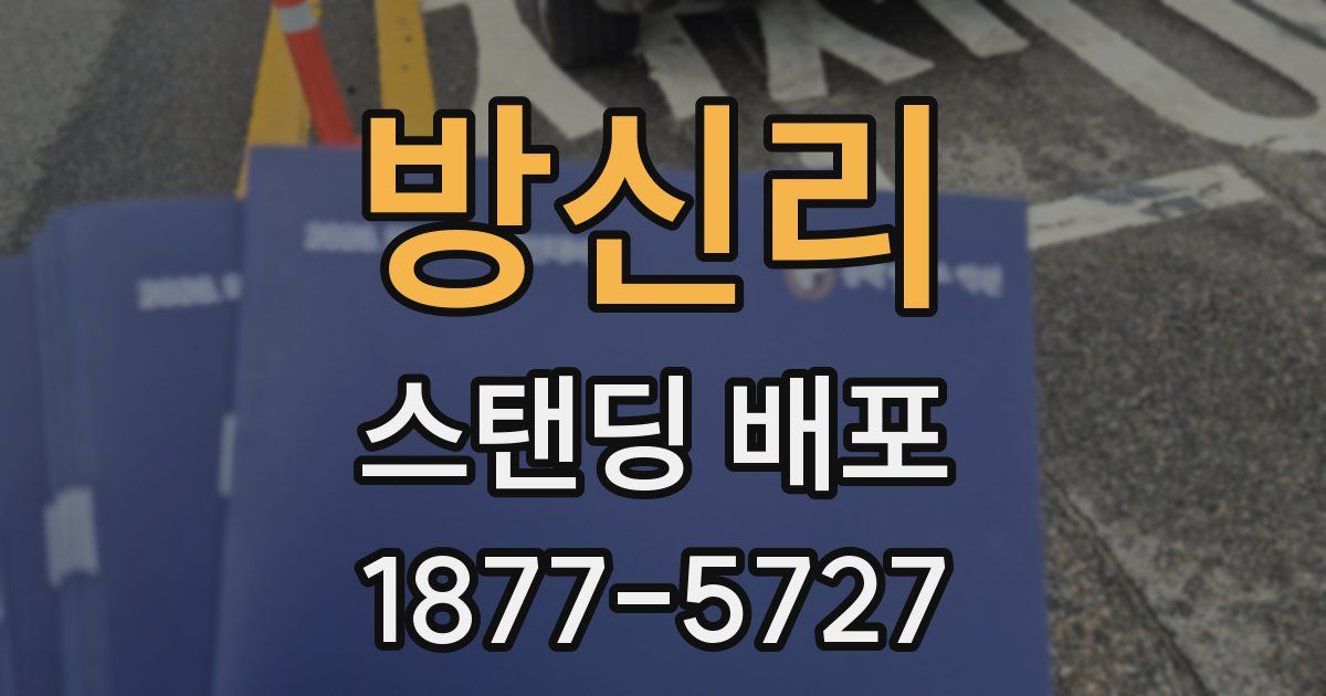방신리 스탠딩 배포