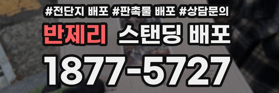 반제리 스탠딩 배포