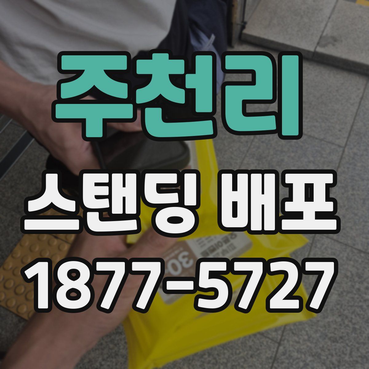 주천리 스탠딩 배포