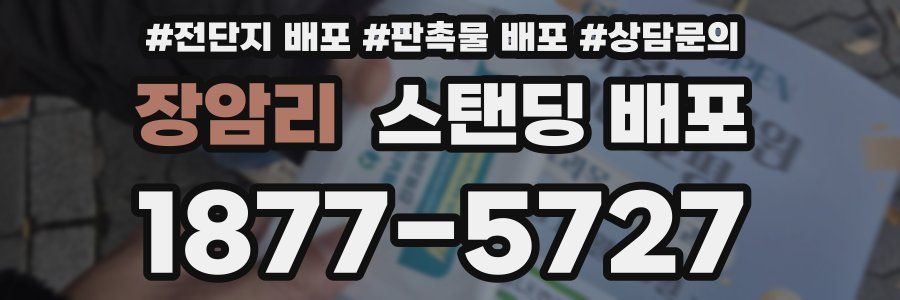 장암리 스탠딩 배포