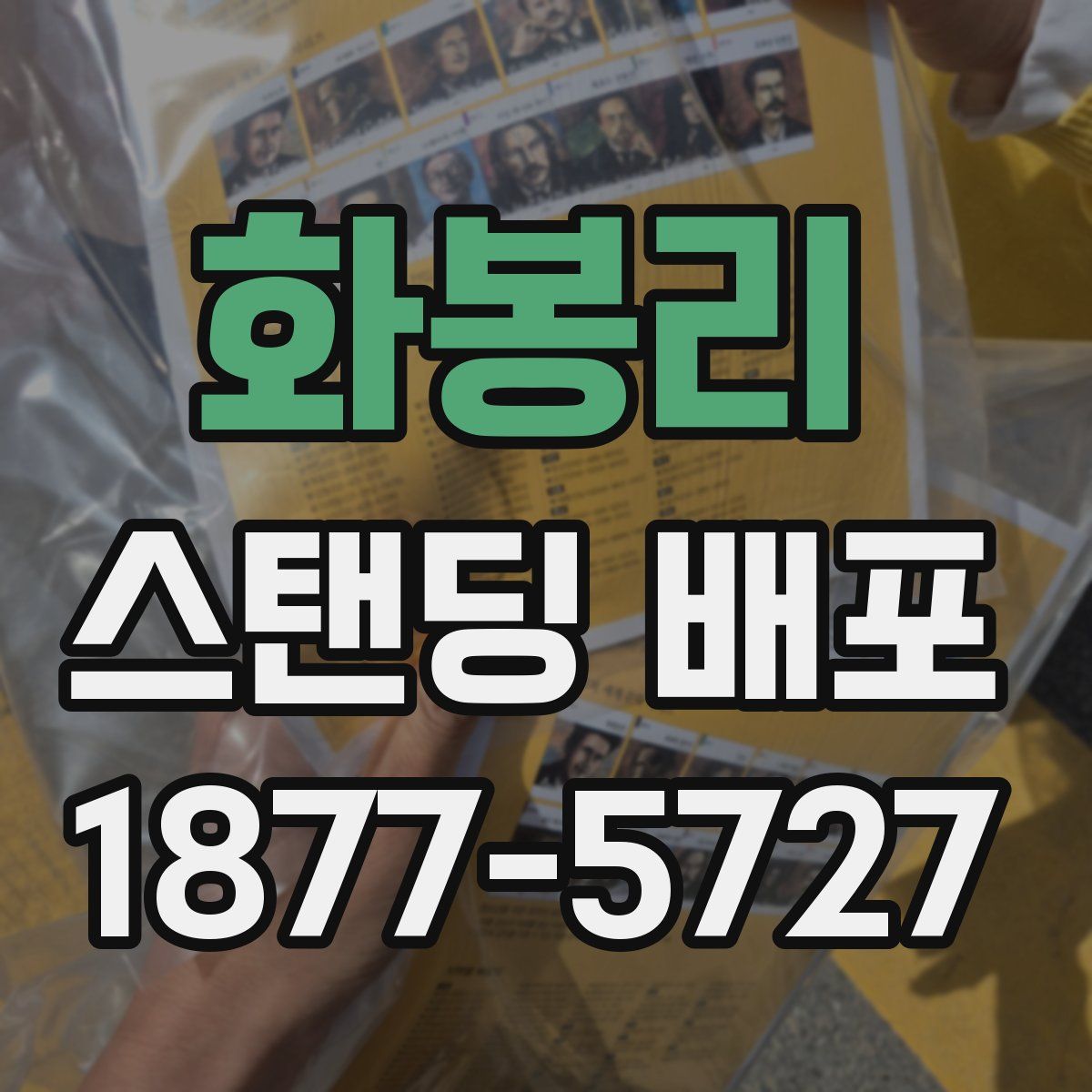 화봉리 스탠딩 배포