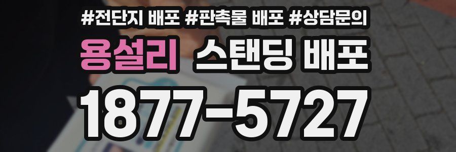 용설리 스탠딩 배포