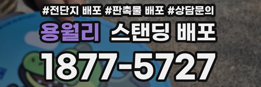 용월리 스탠딩 배포