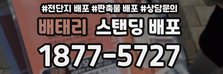 배태리 스탠딩 배포
