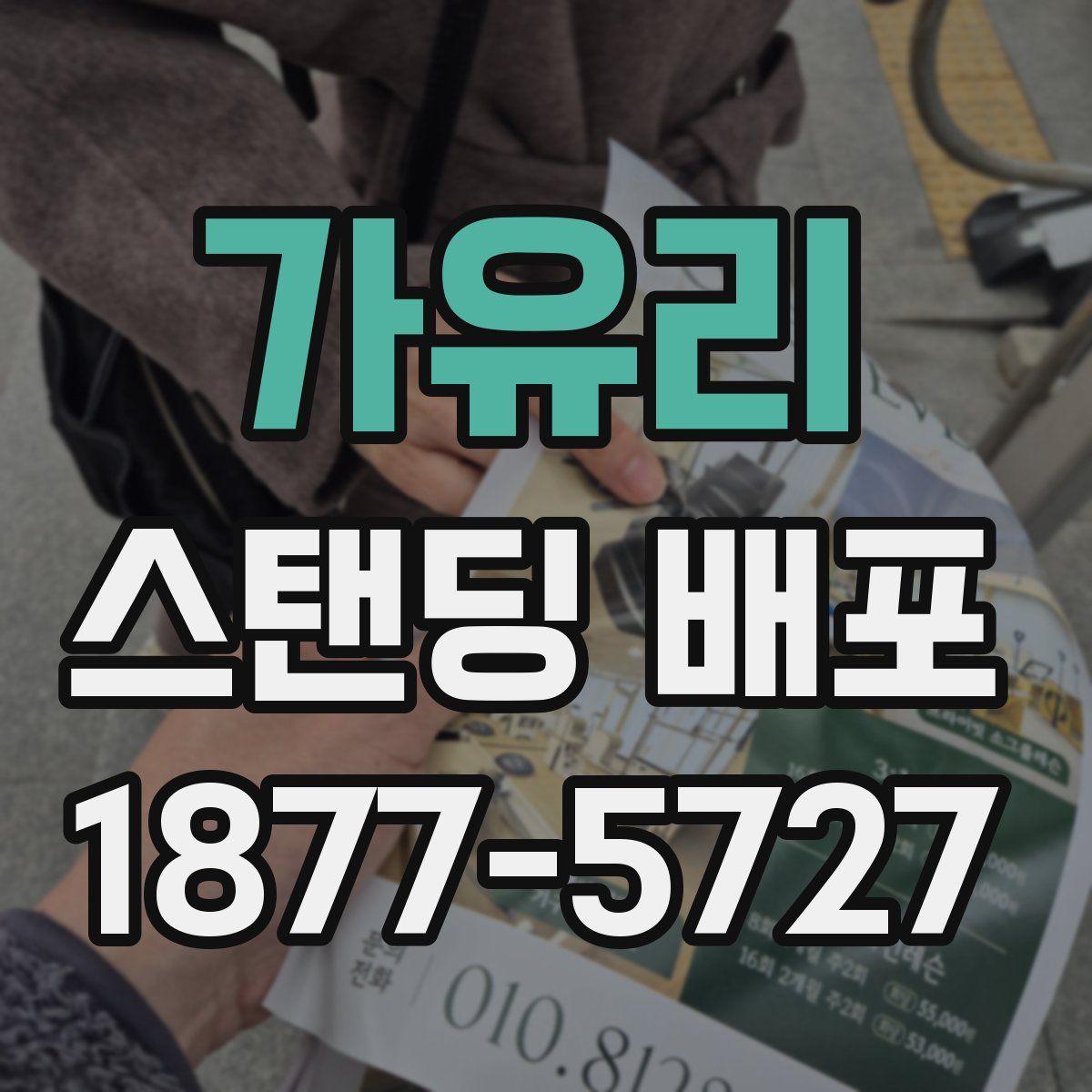 가유리 스탠딩 배포