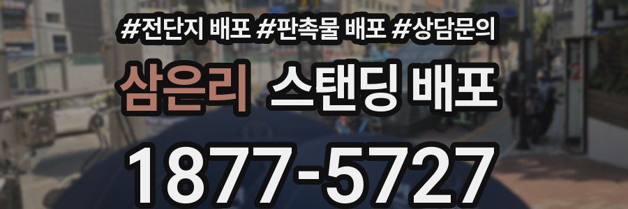 삼은리 스탠딩 배포