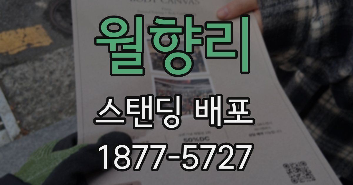 월향리 스탠딩 배포
