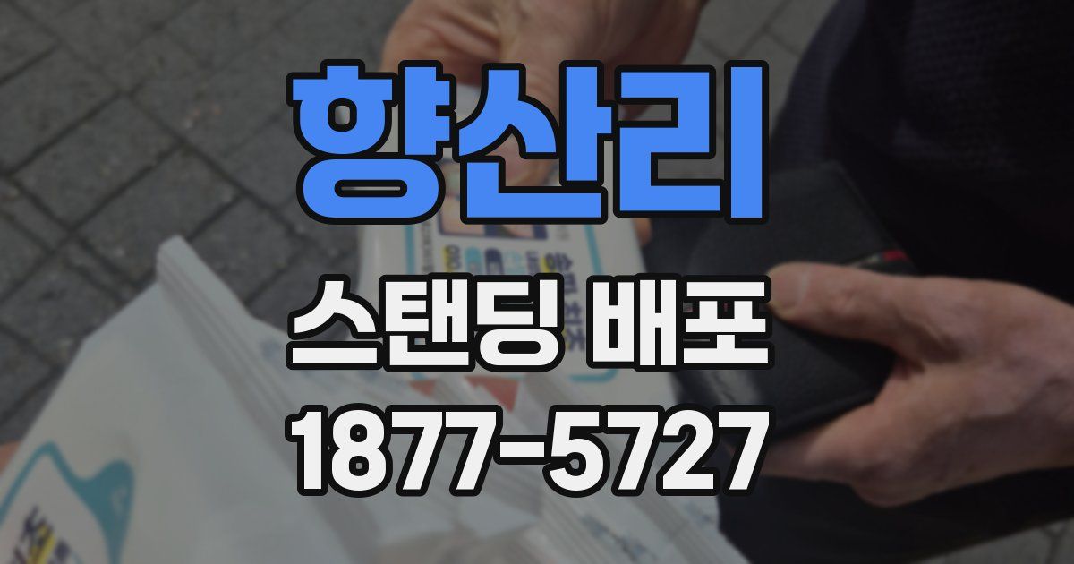 향산리 스탠딩 배포