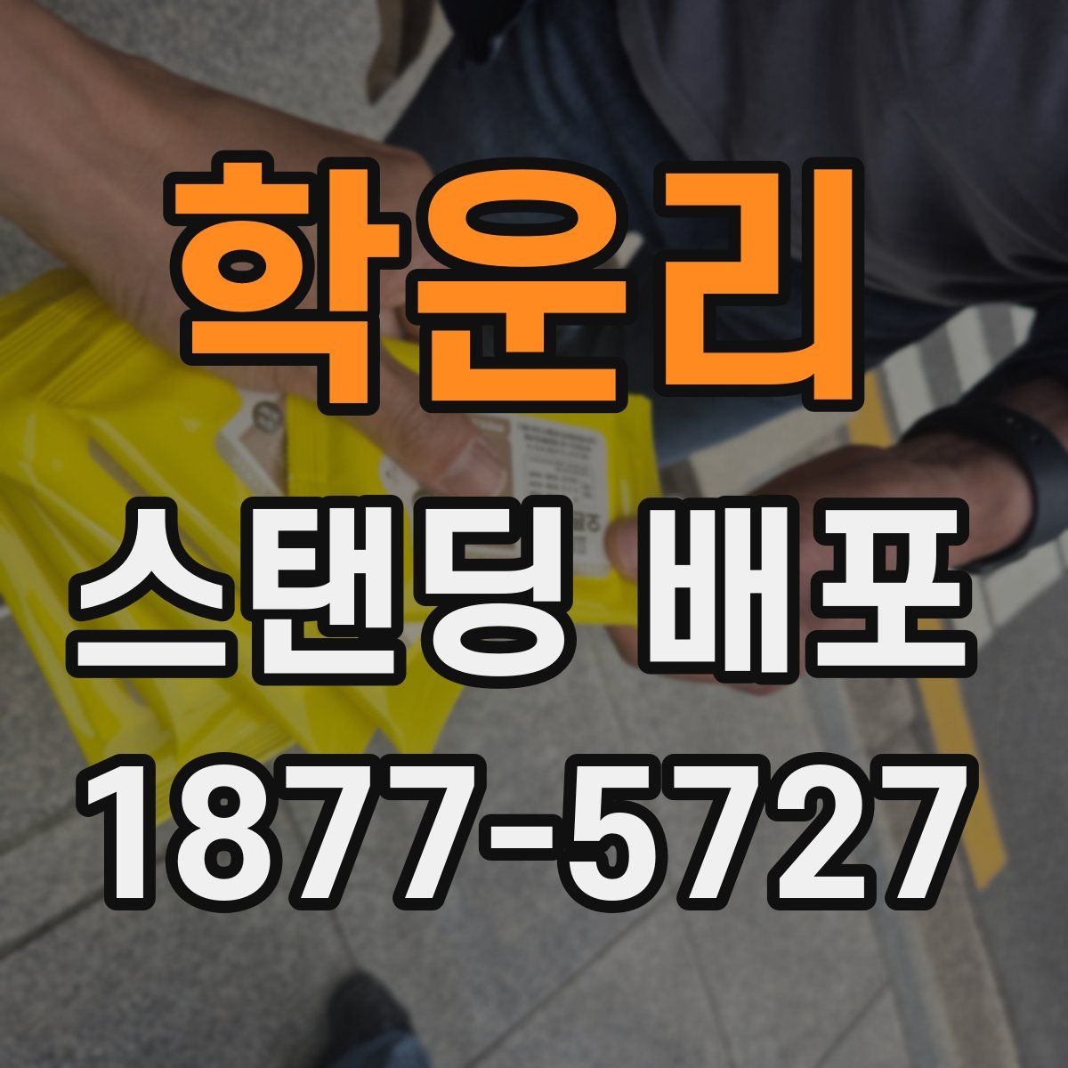 학운리 스탠딩 배포