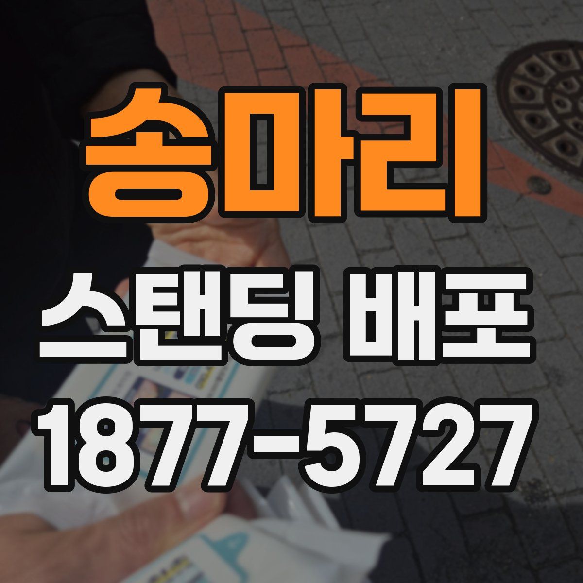 송마리 스탠딩 배포