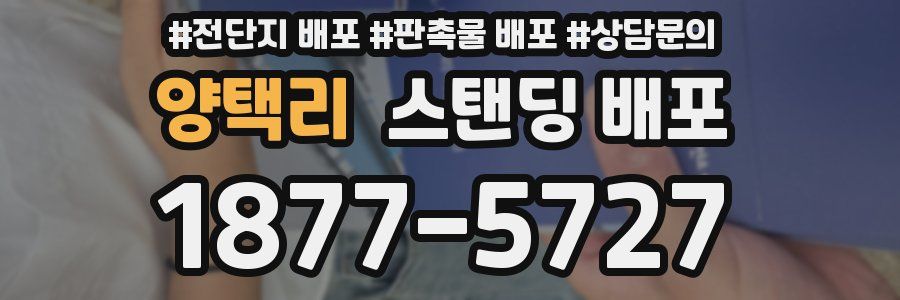 양택리 스탠딩 배포