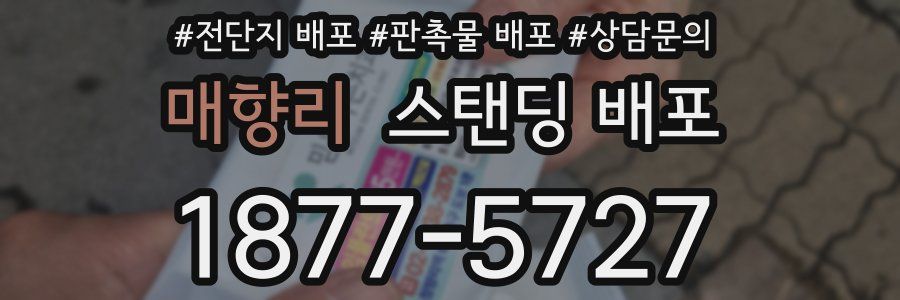 매향리 스탠딩 배포