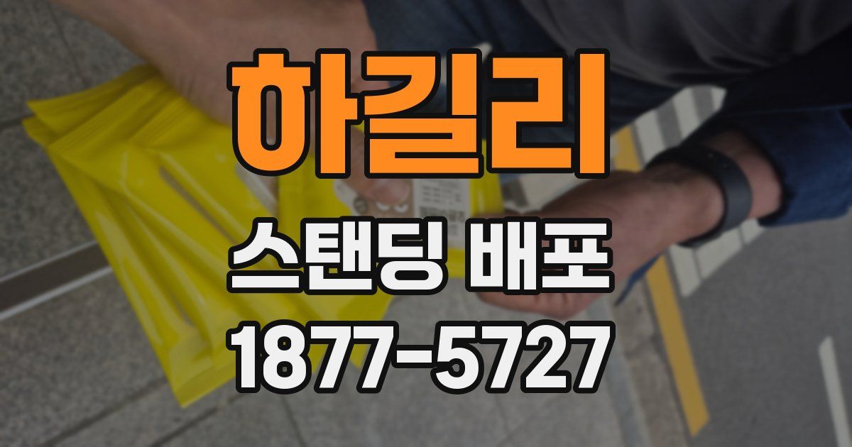 하길리 스탠딩 배포