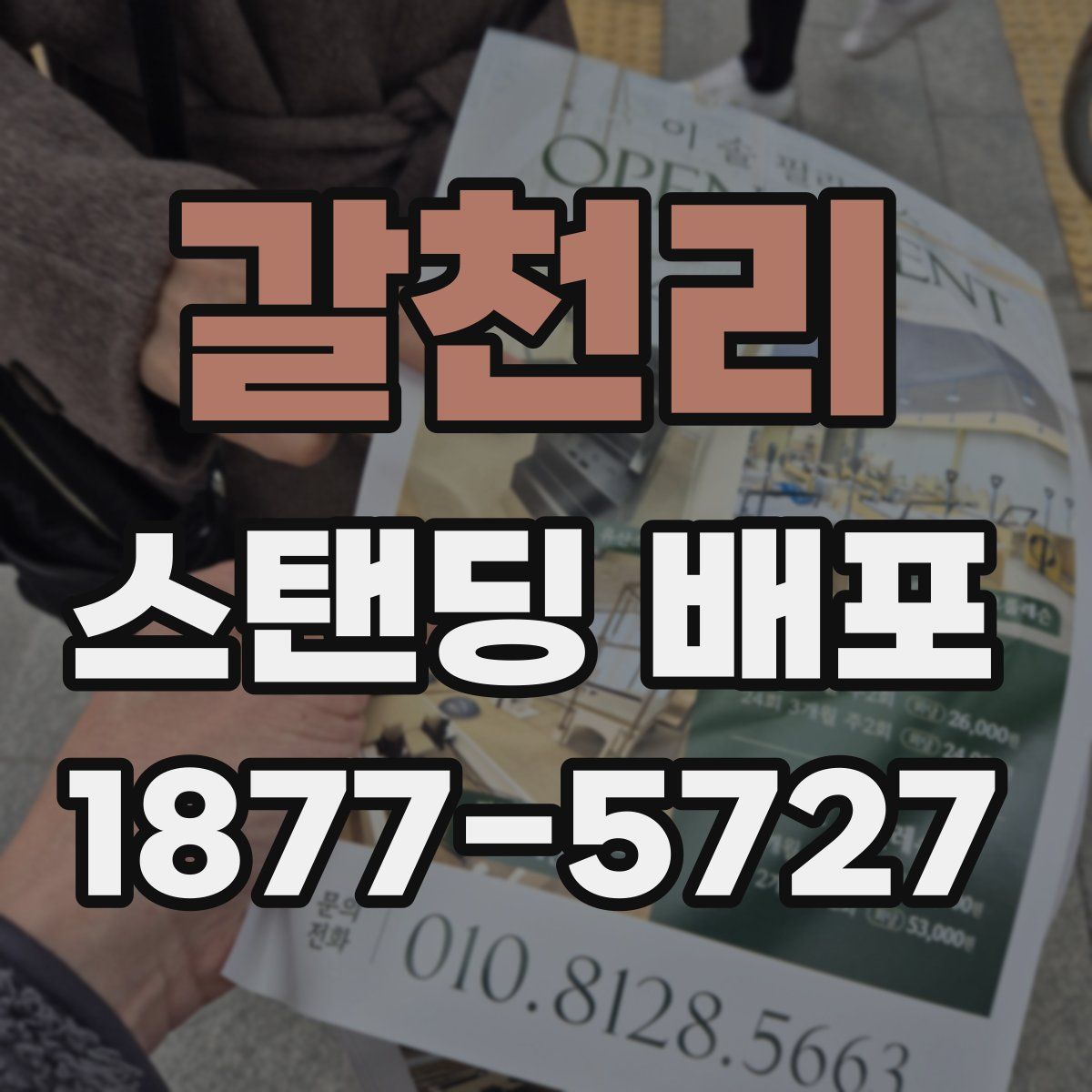 갈천리 스탠딩 배포