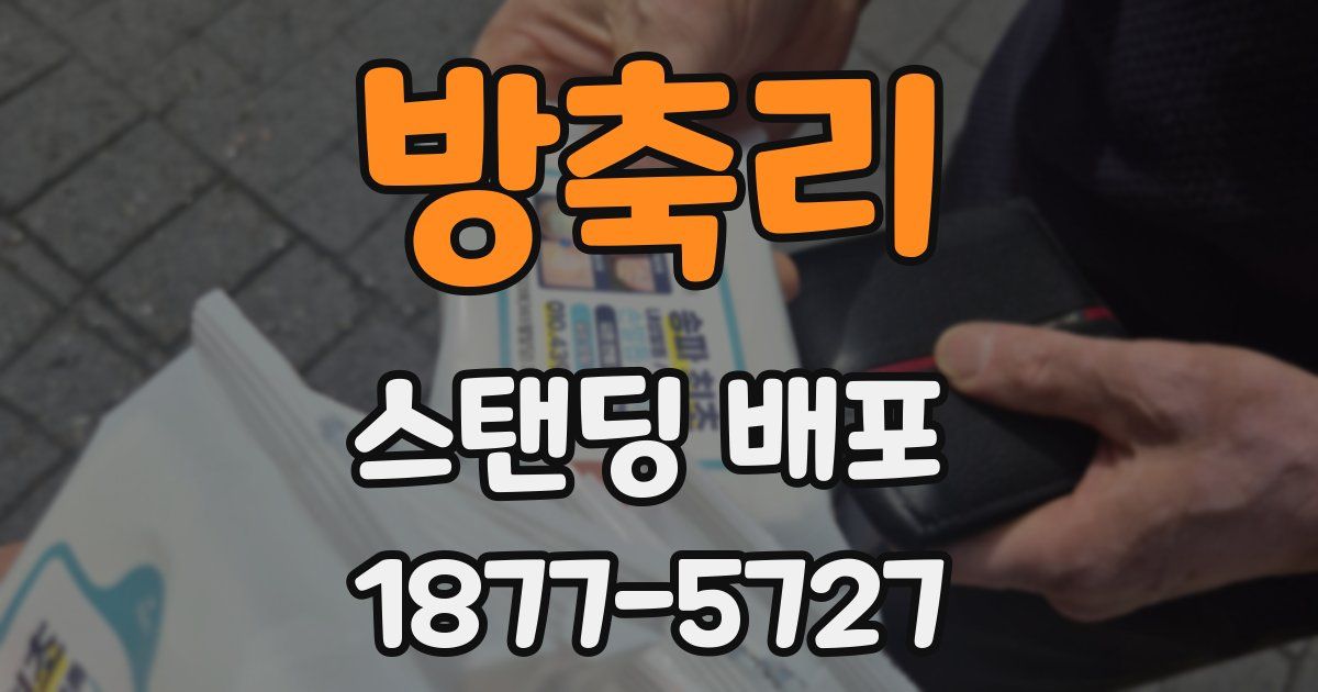 방축리 스탠딩 배포
