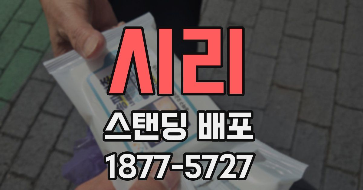 시리 스탠딩 배포