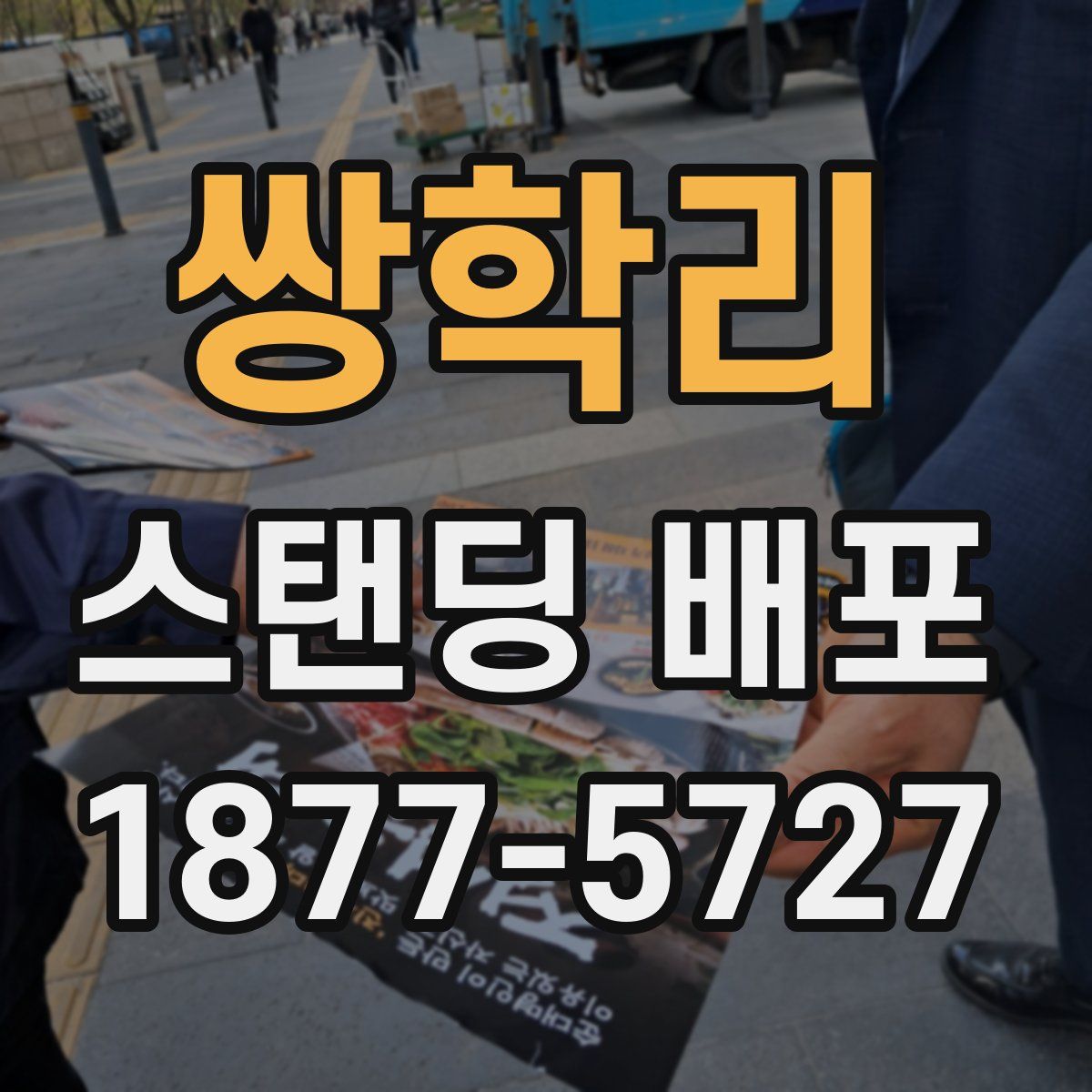 쌍학리 스탠딩 배포