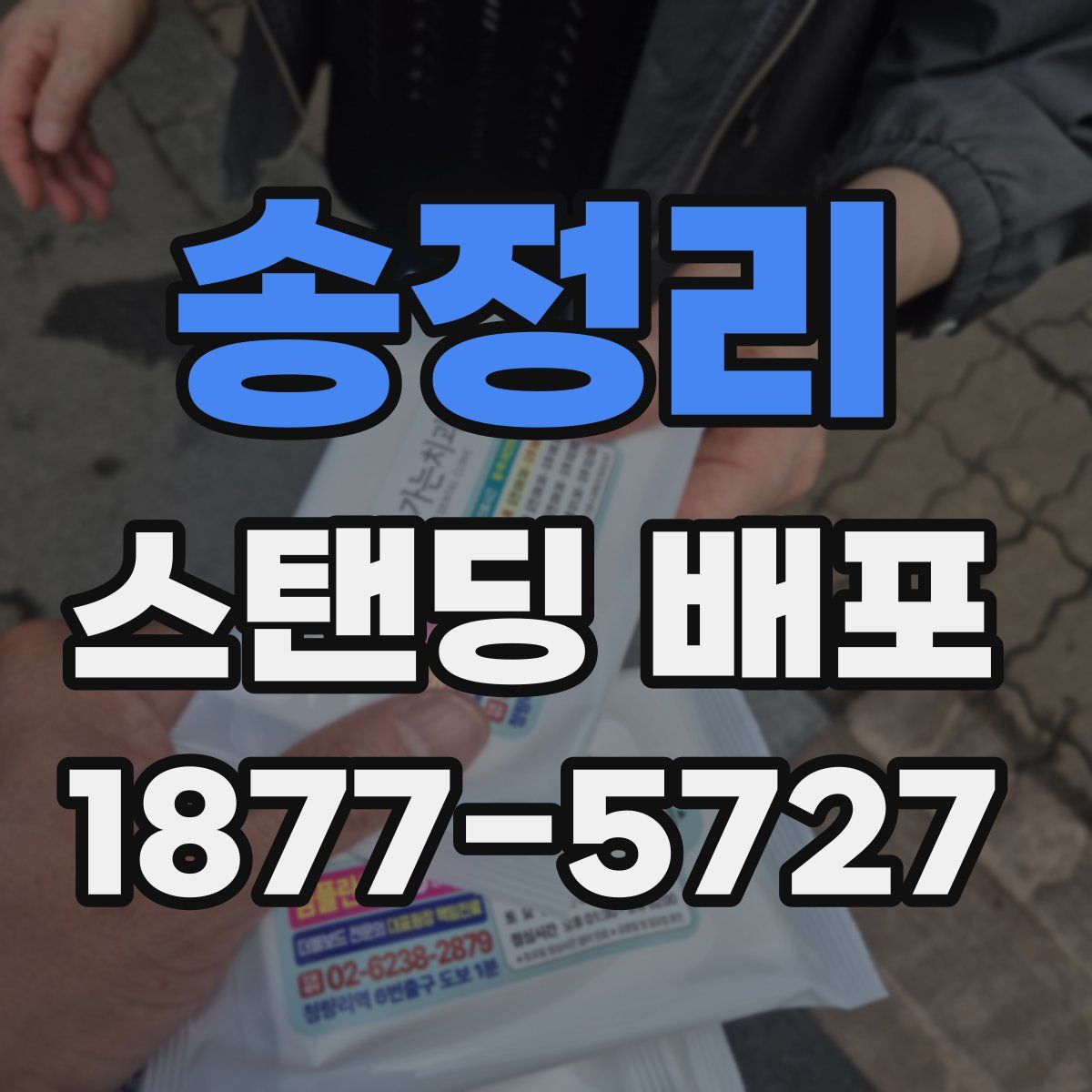 송정리 스탠딩 배포
