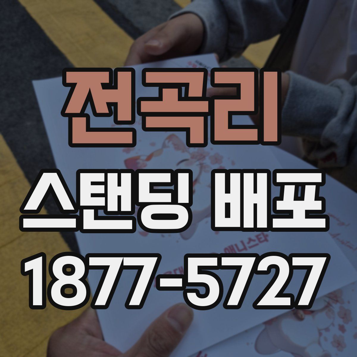 전곡리 스탠딩 배포