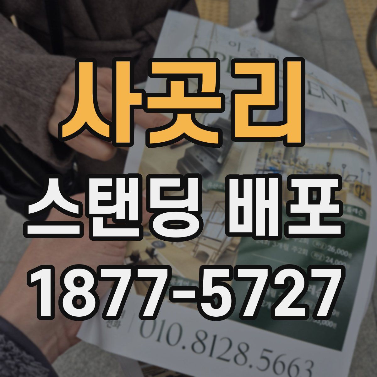 사곳리 스탠딩 배포