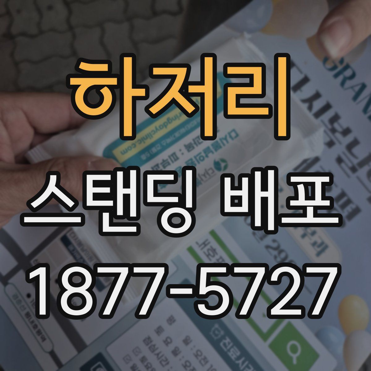 하저리 스탠딩 배포