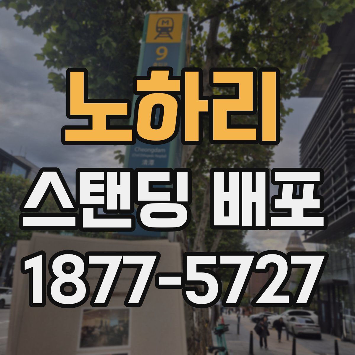 노하리 스탠딩 배포