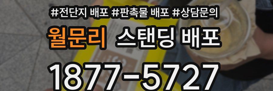 월문리 스탠딩 배포