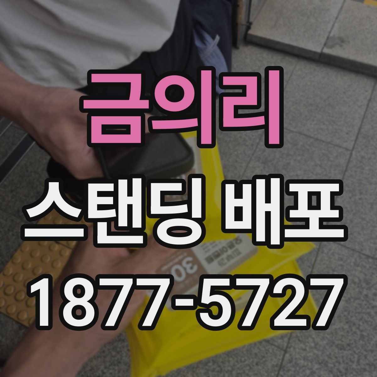 금의리 스탠딩 배포