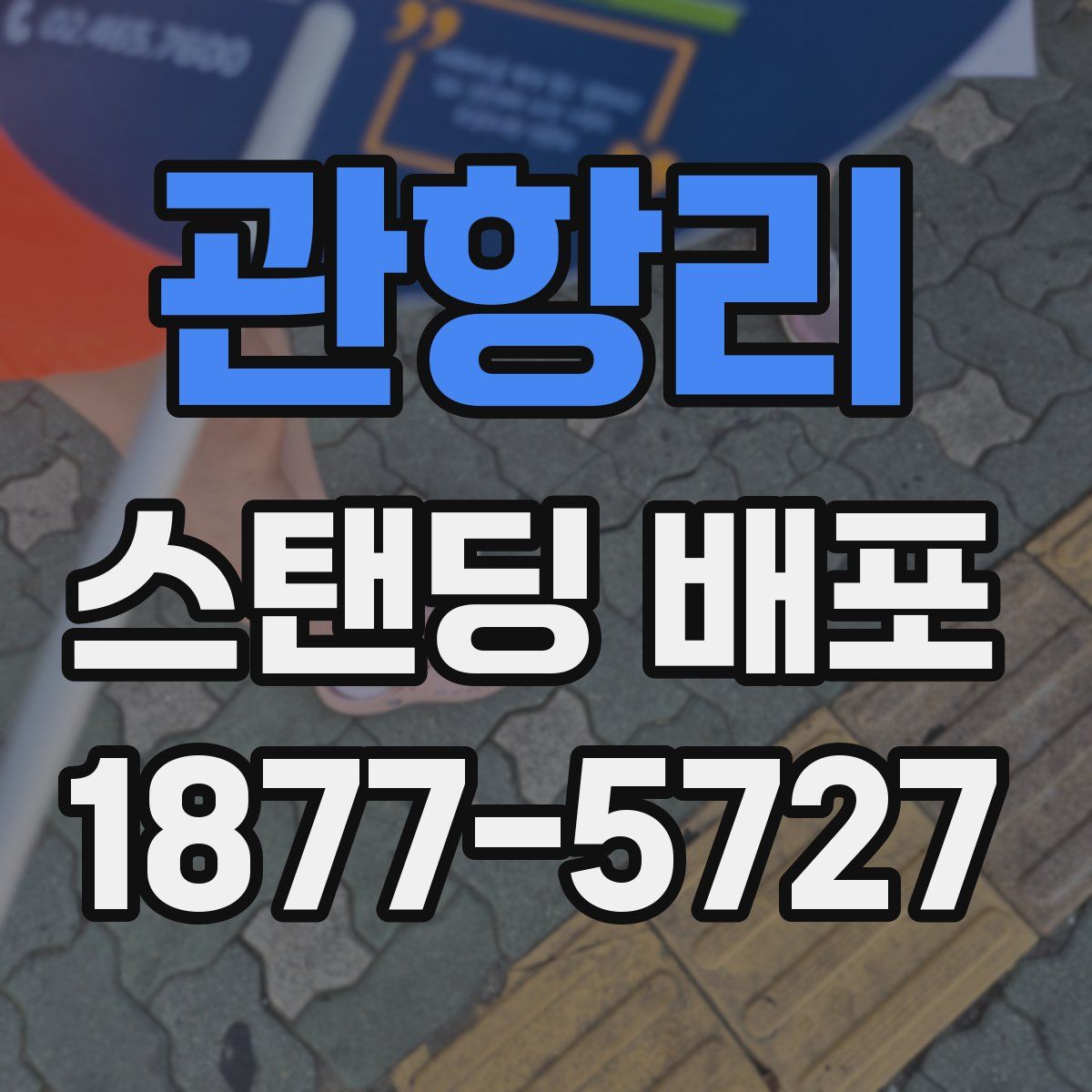 관항리 스탠딩 배포