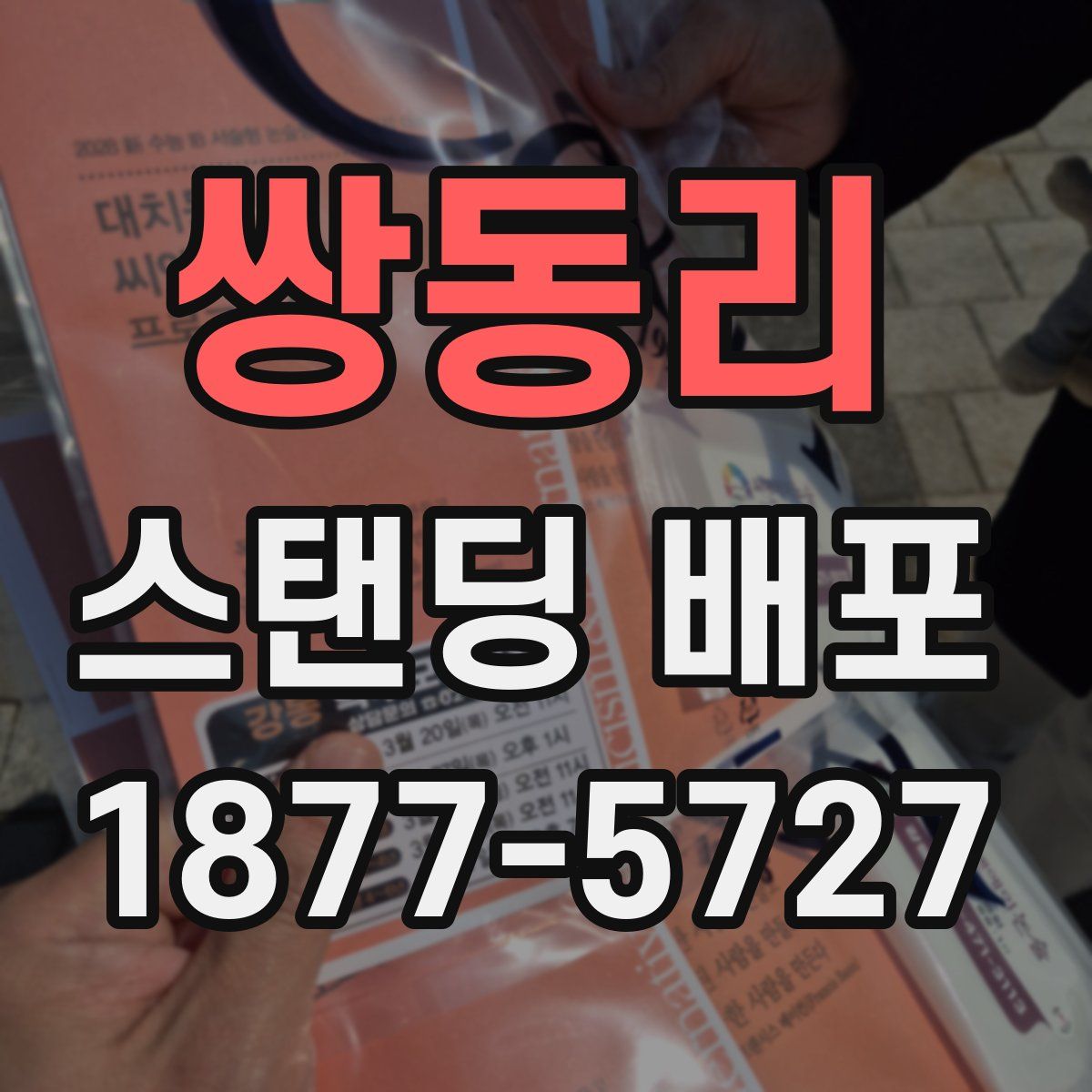 쌍동리 스탠딩 배포
