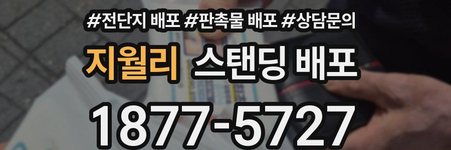지월리 스탠딩 배포