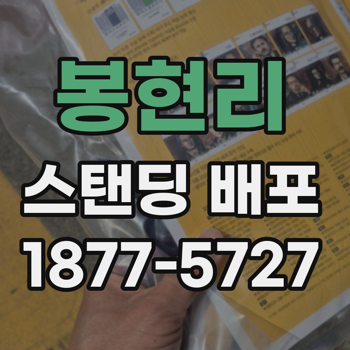 봉현리 스탠딩 배포