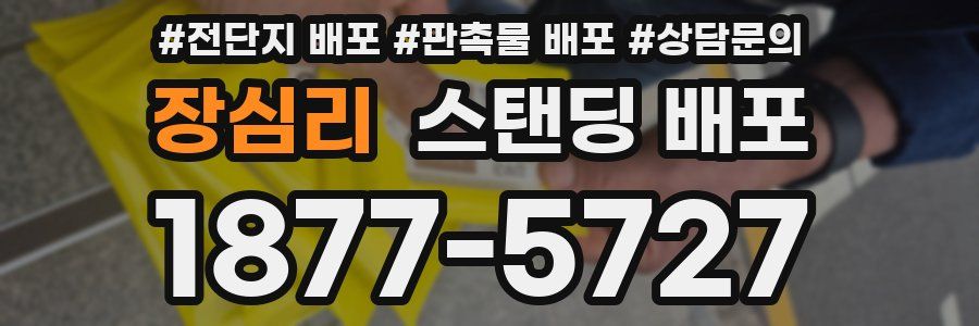 장심리 스탠딩 배포