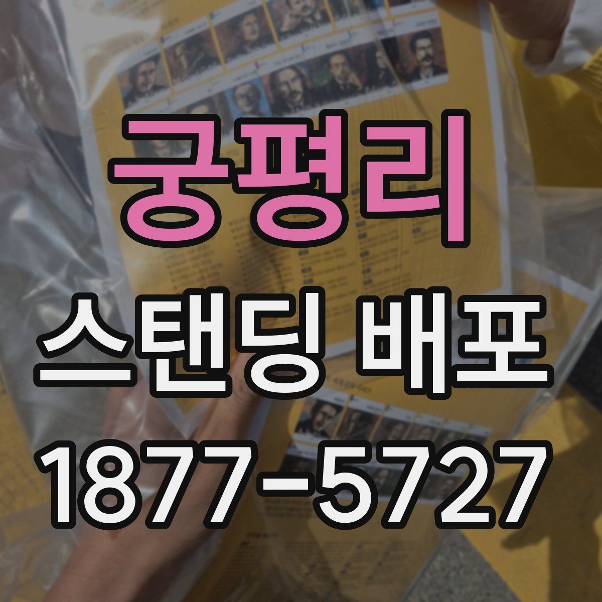 궁평리 스탠딩 배포
