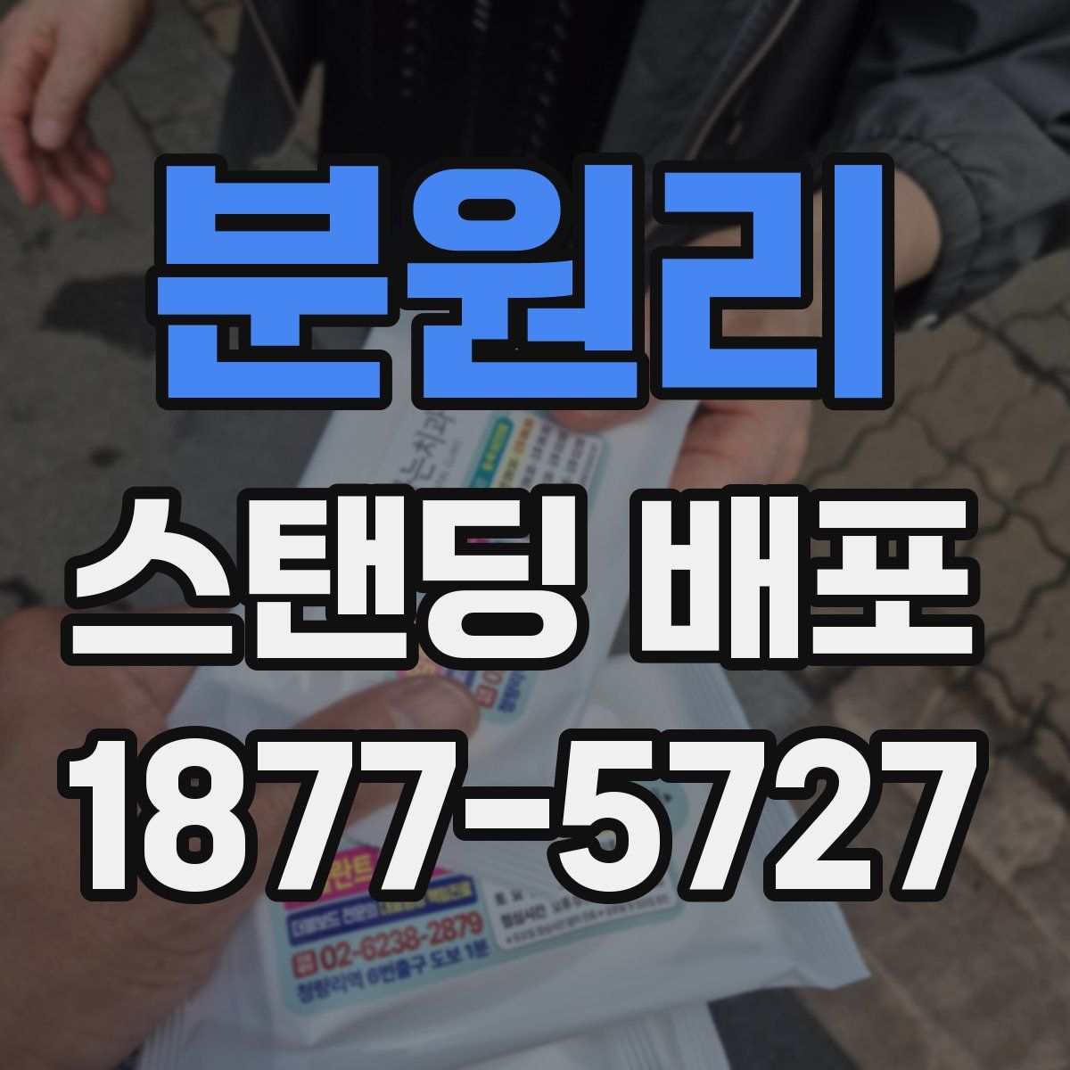 분원리 스탠딩 배포