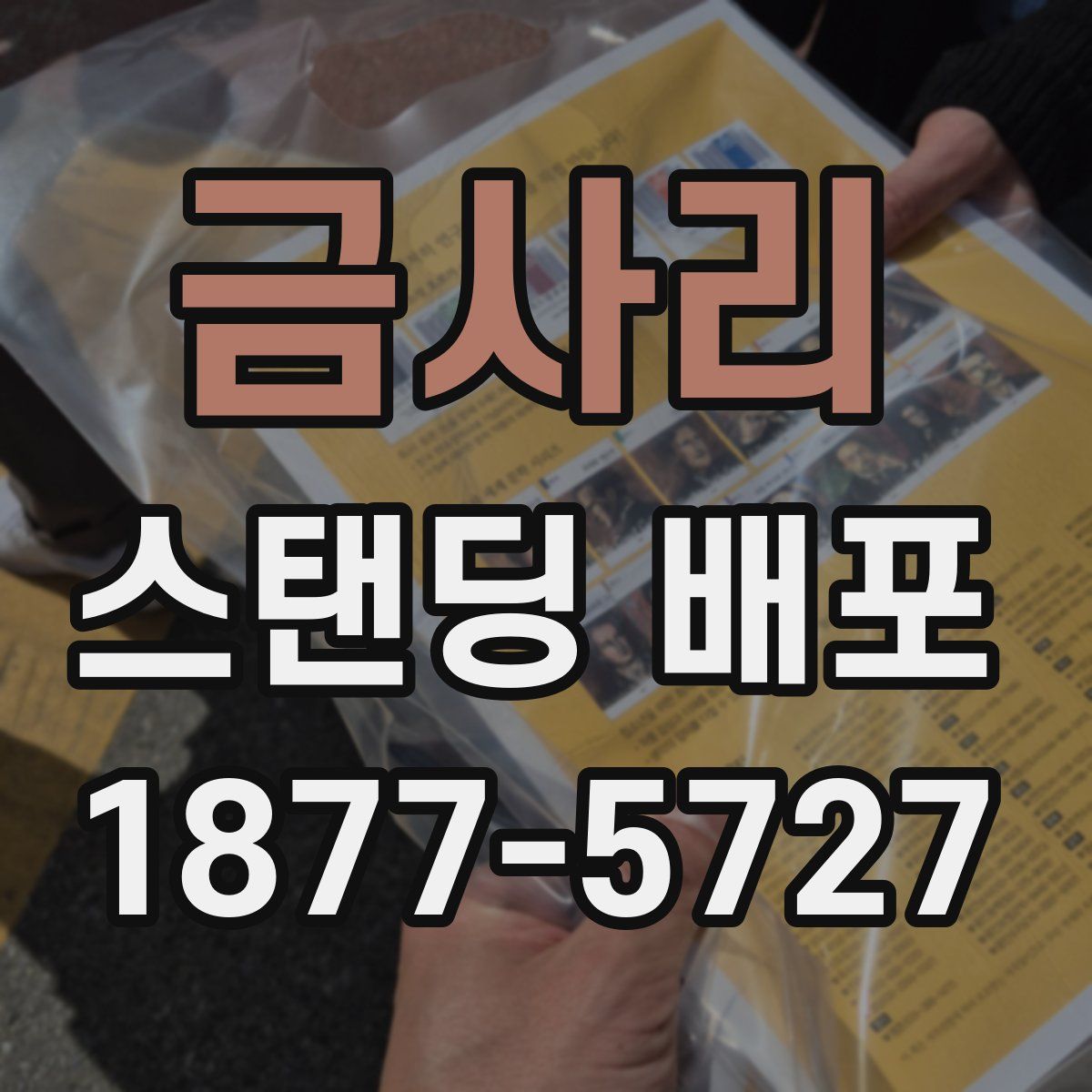 금사리 스탠딩 배포