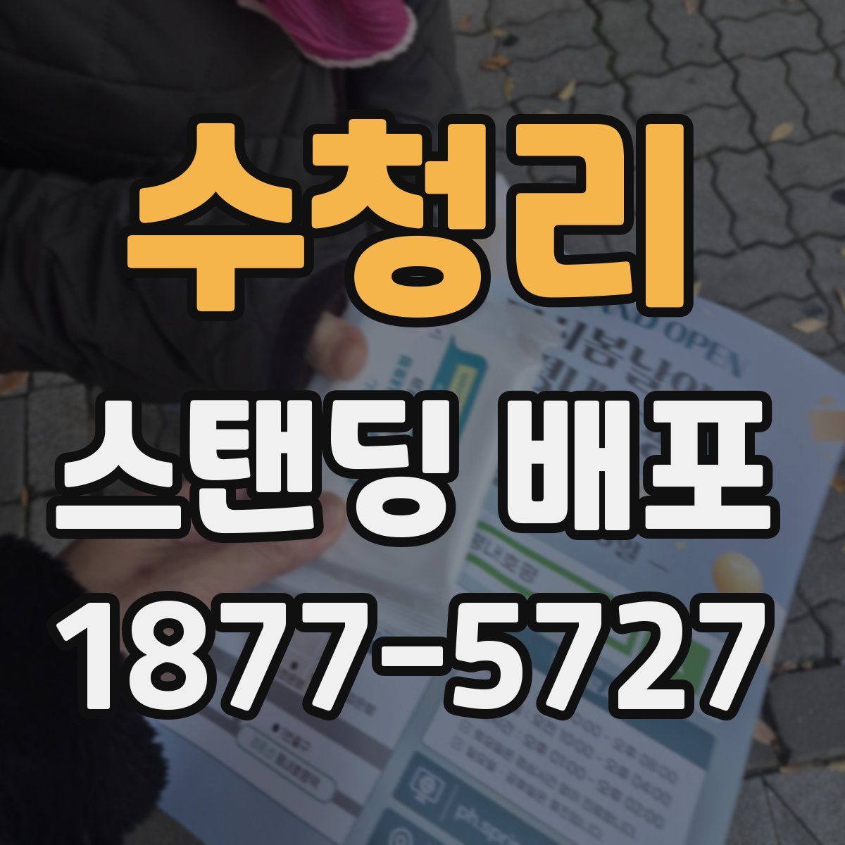 수청리 스탠딩 배포