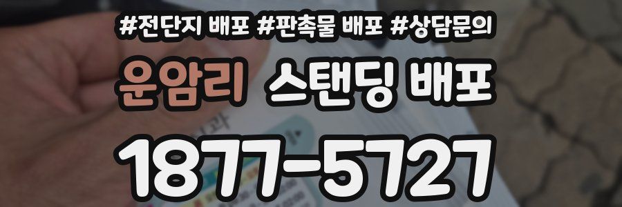운암리 스탠딩 배포