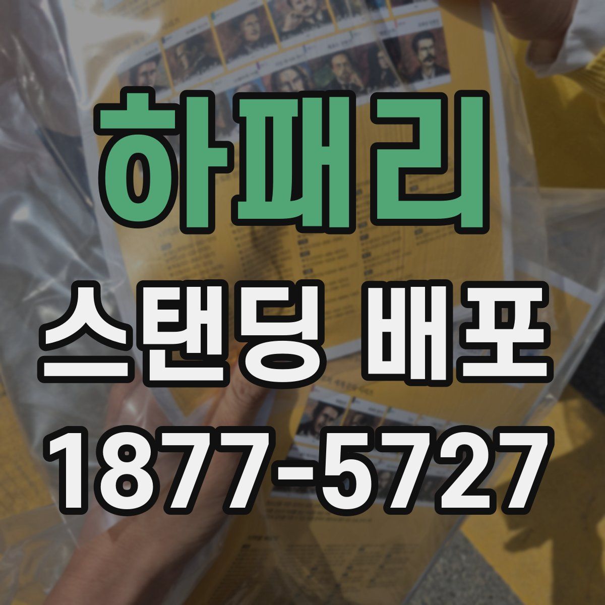 하패리 스탠딩 배포