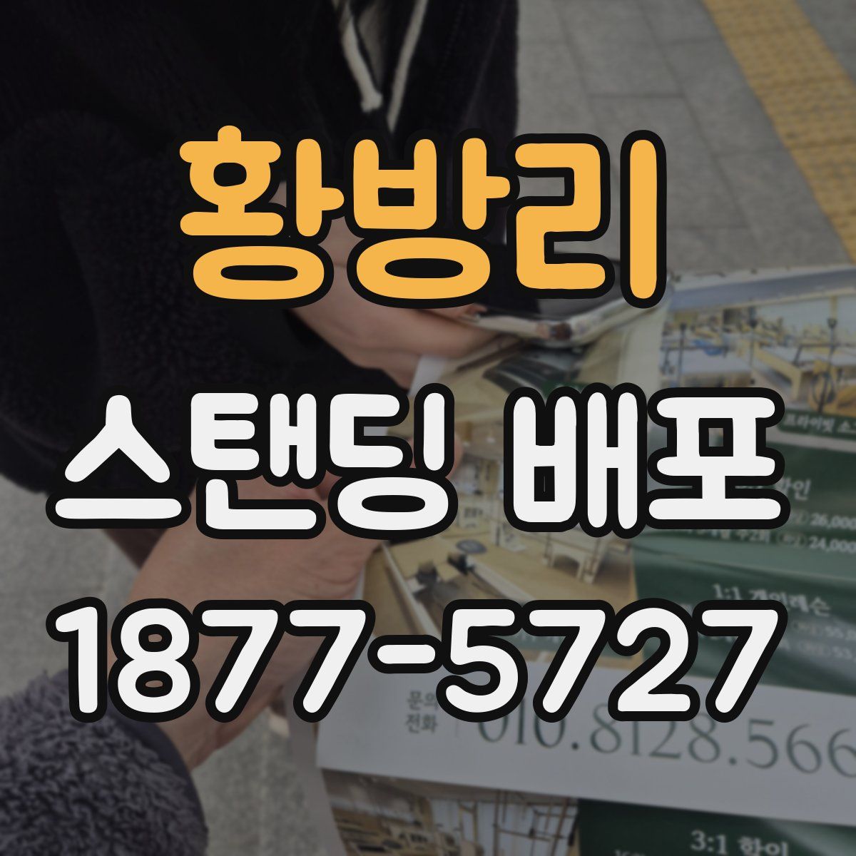 황방리 스탠딩 배포