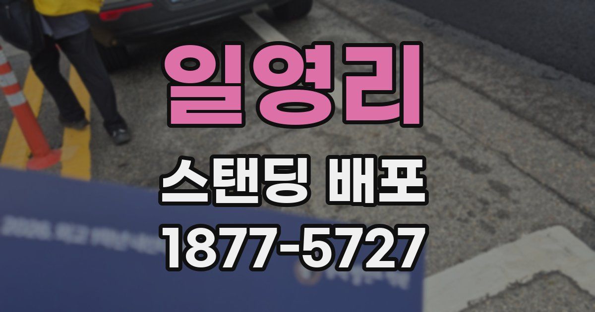 일영리 스탠딩 배포