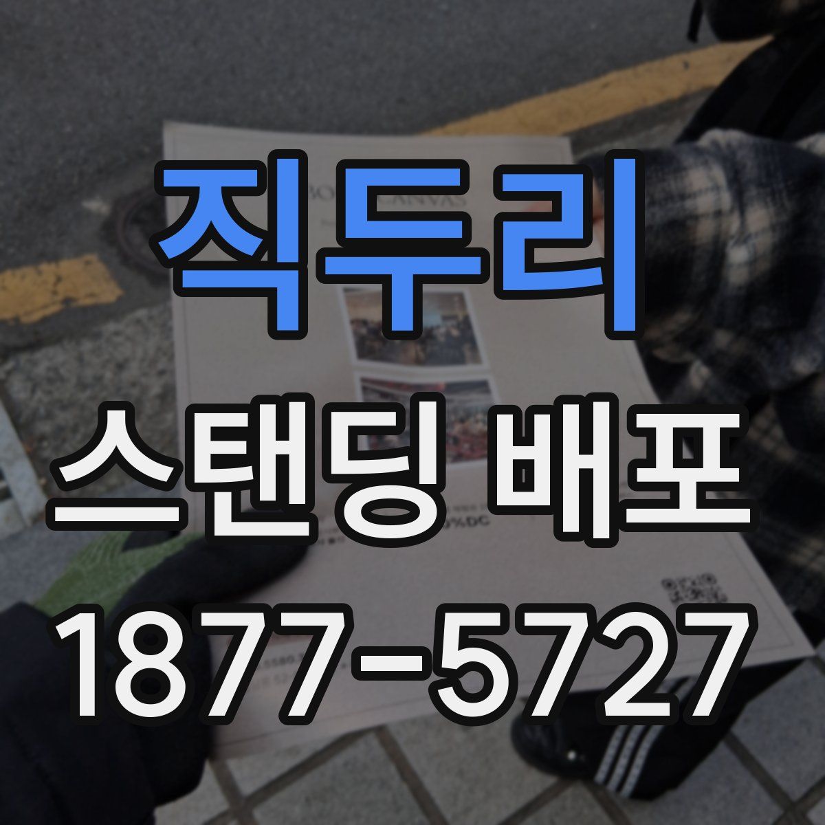 직두리 스탠딩 배포