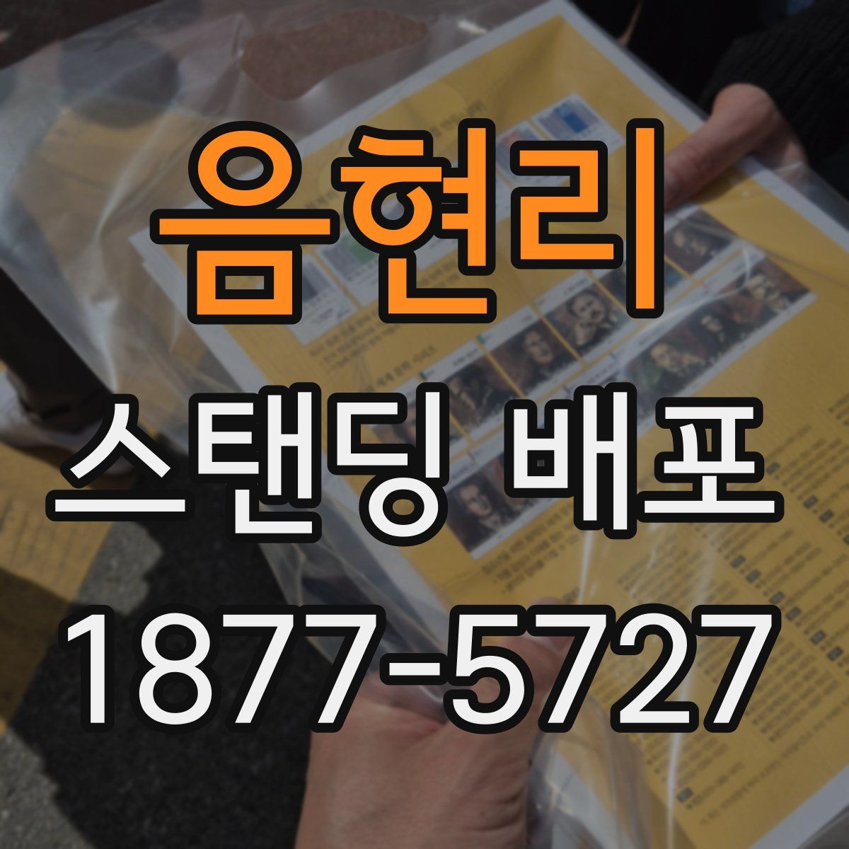 음현리 스탠딩 배포